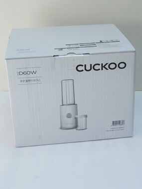 CUCKOO One-Touch Personal Blender (CFM-D60W) New In Sealed Box